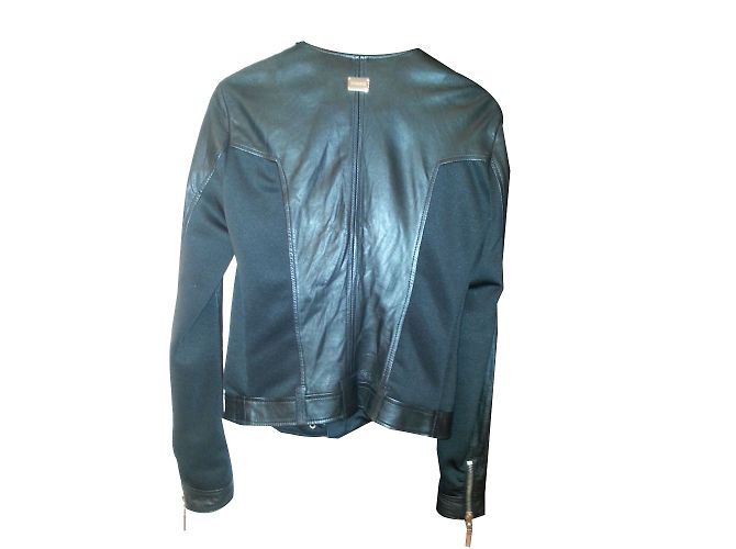 Autre Marque Bikerjacken Mangano Schwarz - Ansicht 2