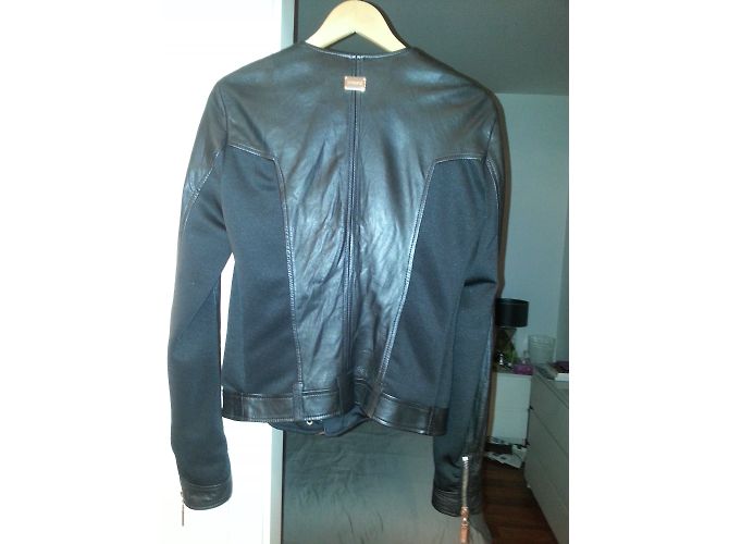 Autre Marque Bikerjacken Mangano Schwarz - Ansicht 4