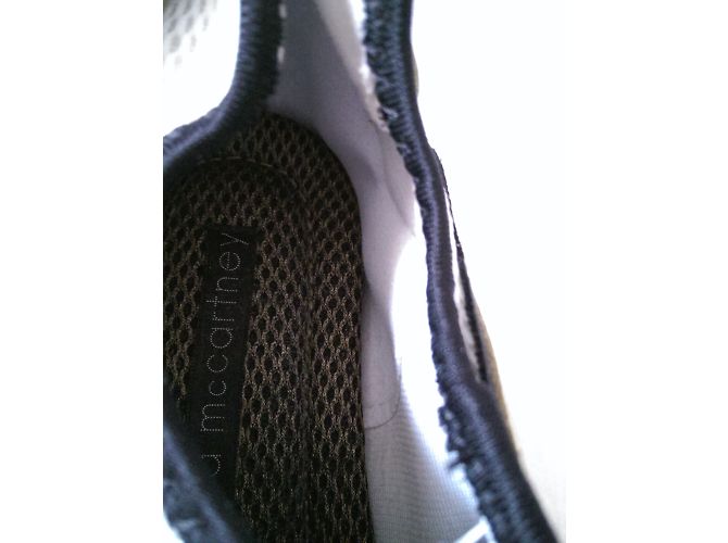 Stella Mc Cartney Sneakers Stella McCartney in pelle bianca e oro Nero Bianco D'oro - vista 10