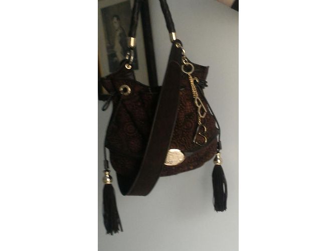 Borsa Lancel BB Marrone in Pelle di Cervo - vista 3