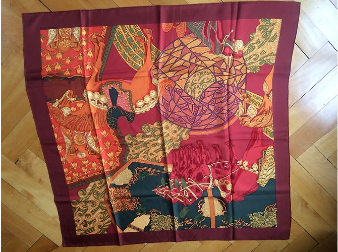 Hermès Silk scarf Multiple colors - view 4