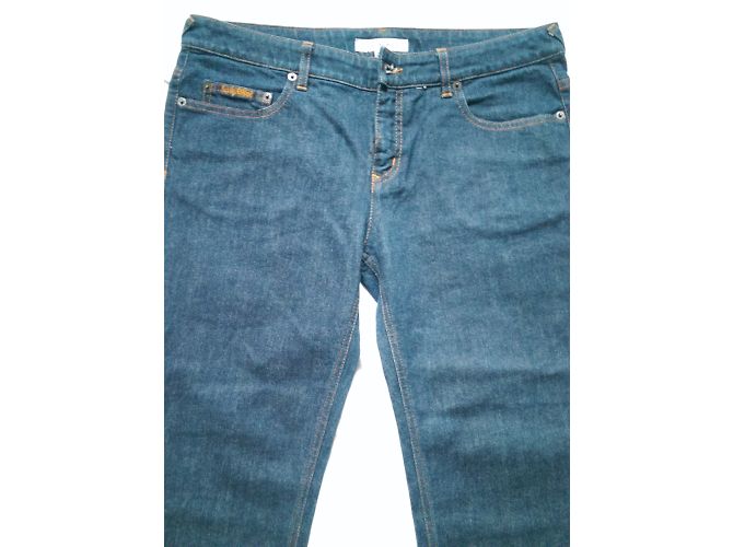Jeans See by Chloé azuis de algodão e elastano 42FR Azul - vista 5
