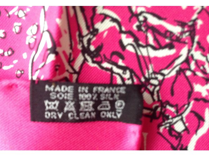 Hermès Cachecol Rosa - vista 6