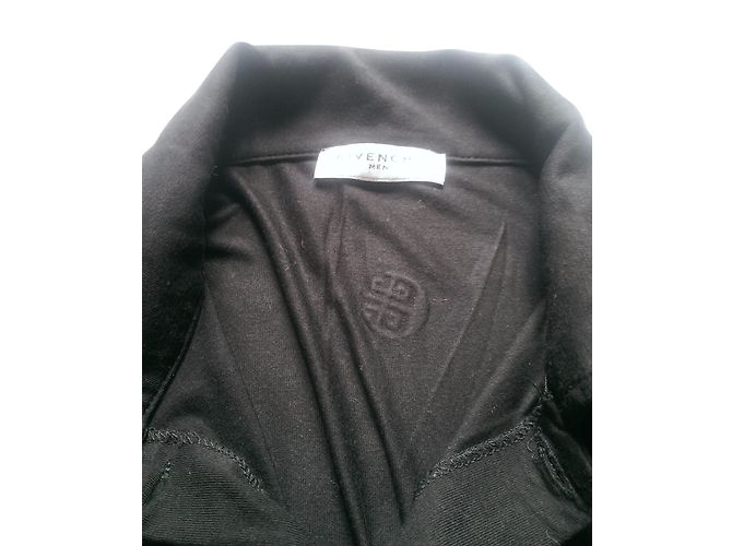 Givenchy Schwarzes Viskose-Hemd mit kurzen Ärmeln - Ansicht 2