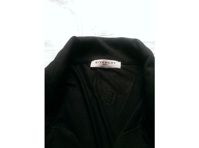Givenchy Schwarzes Viskose-Hemd mit kurzen Ärmeln - Ansicht 6