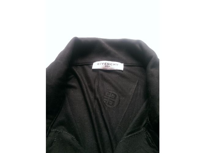 Givenchy Schwarzes Viskose-Hemd mit kurzen Ärmeln - Ansicht 8