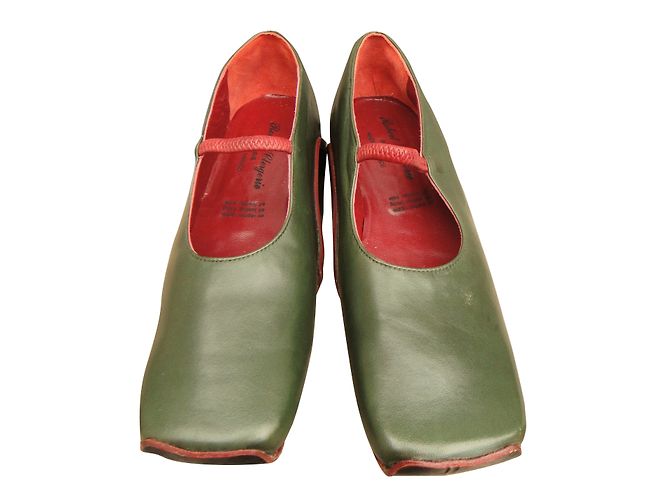 Mocassini Robert Clergerie Radio in pelle verde - vista 2