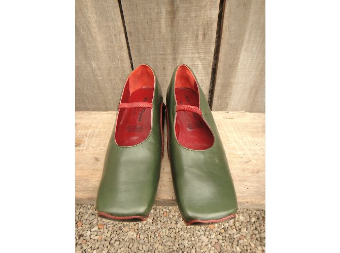 Mocassini Robert Clergerie Radio in pelle verde - vista 6