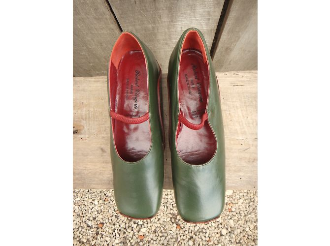 Mocassini Robert Clergerie Radio in pelle verde - vista 7
