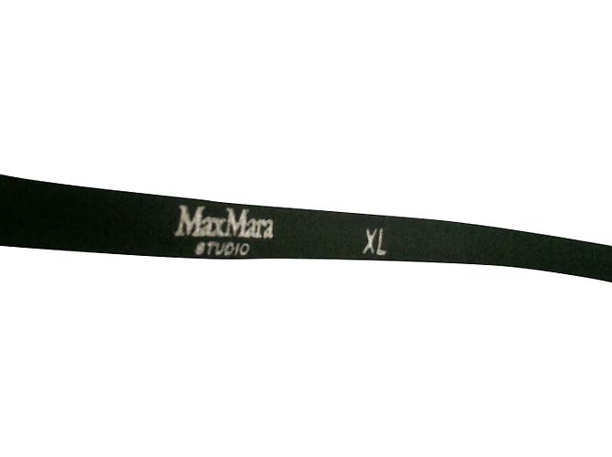 Cinturón Max Mara de cuero negro - vista 2