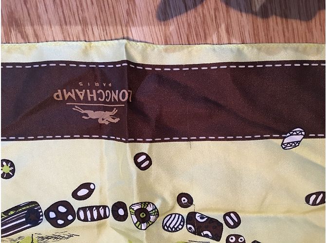 Longchamp Silk scarf - view 3