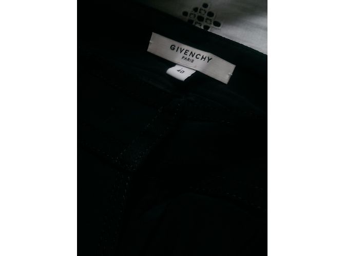 Givenchy Seidenhose weit geschnitten schwarz - Ansicht 4