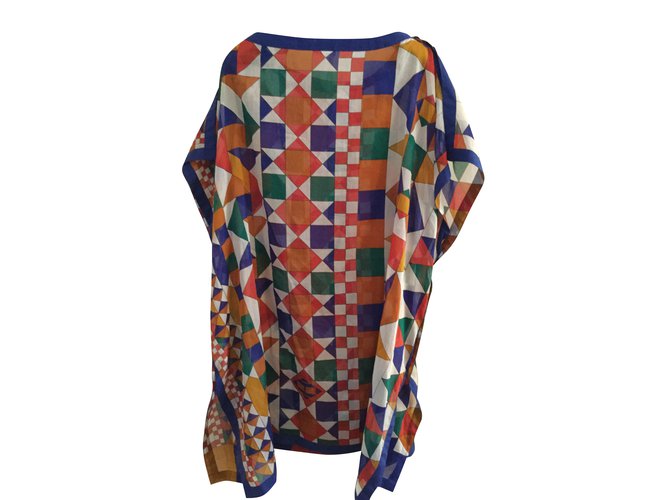 Hermès Strandtunika Mehrfarben - Ansicht 2