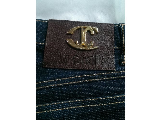 Vaqueros de Pierna Ancha Just Cavalli Azules - vista 7
