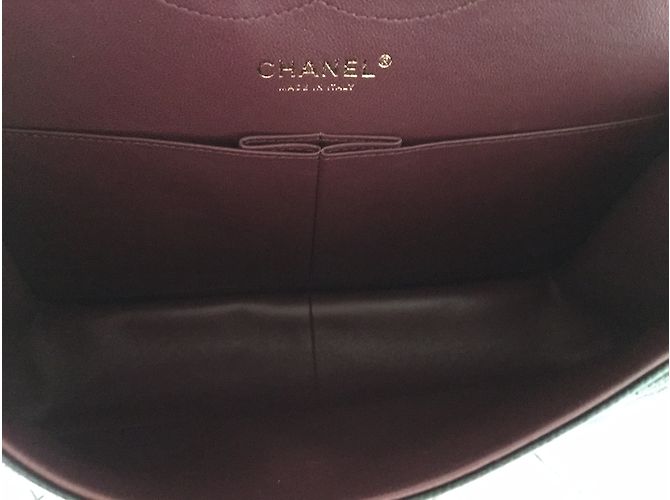 Timeless CHANEL Caviale JUMBO classico senza tempo, foderato Nero - vista 8
