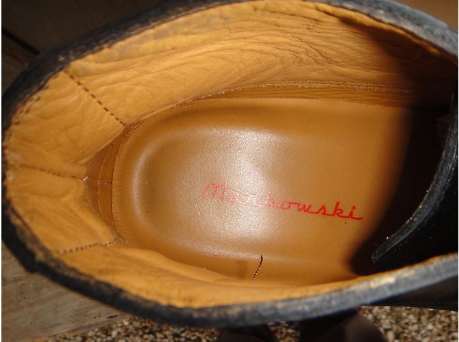 Markowski Bota Lederstiefel Schwarz Größe 40 - Ansicht 10
