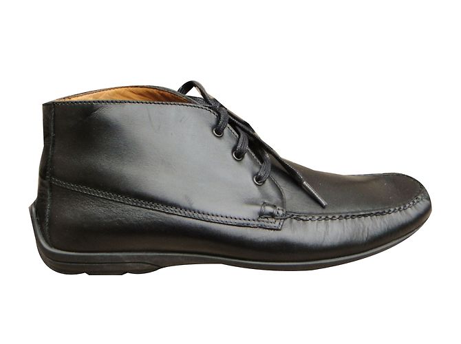 Markowski Bota Lederstiefel Schwarz Größe 40 - Ansicht 2