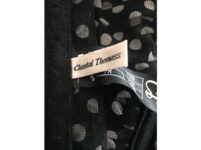 Top Chantal Thomass Nero 85 B - vista 4