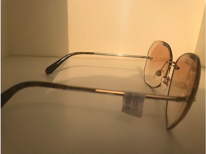 Chanel Occhiali da sole D'oro - vista 5