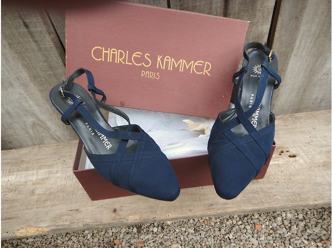 Autre Marque Charles Kammer Sandali Blu - vista 4