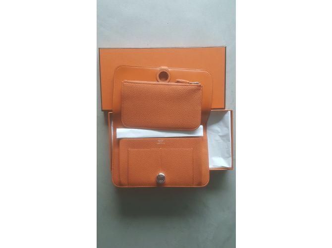 Hermès HERMES DOGON PORTFOLIO Orange - Ansicht 8