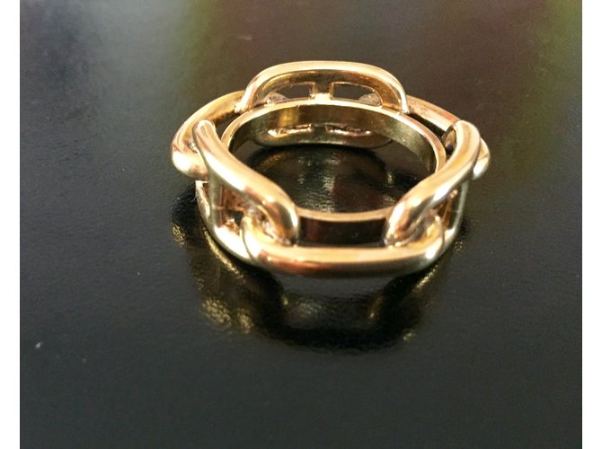 Hermès anillo Dorado - vista 3