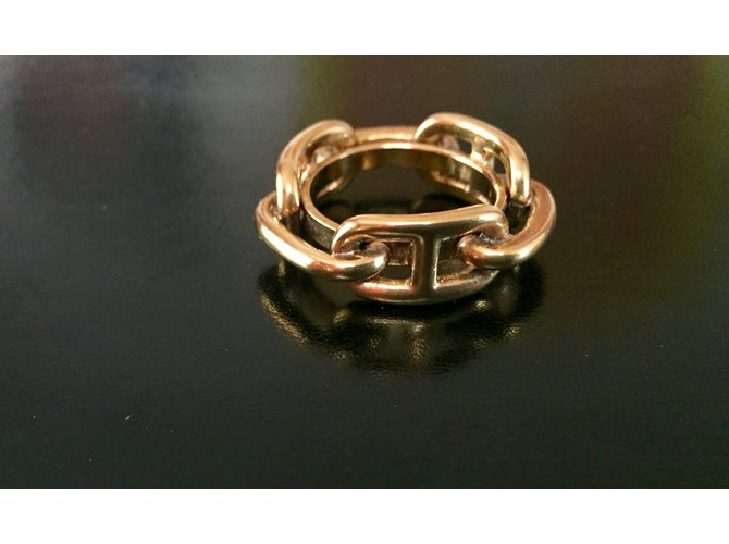 Hermès anillo Dorado - vista 4