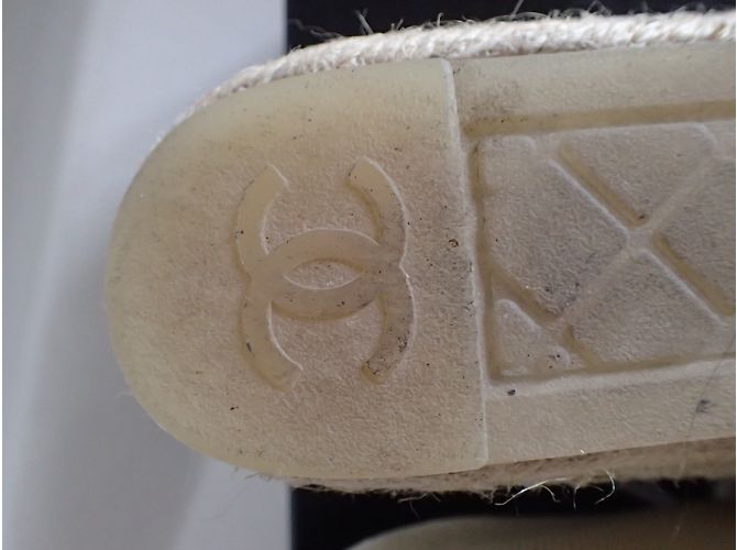 Chanel Espadrilles Black Beige - view 12