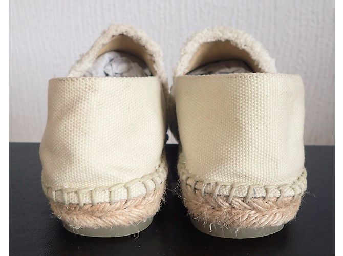 Chanel Espadrilles Black Beige - view 7