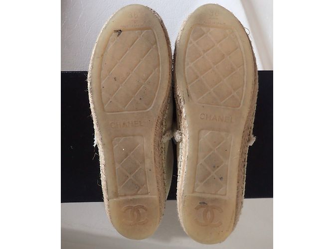 Chanel Espadrilles Black Beige - view 9