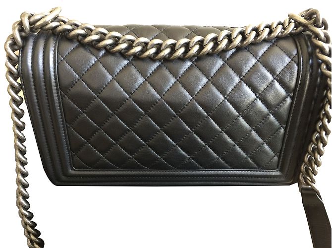 Boy Chanel Handtasche Schwarz - Ansicht 2