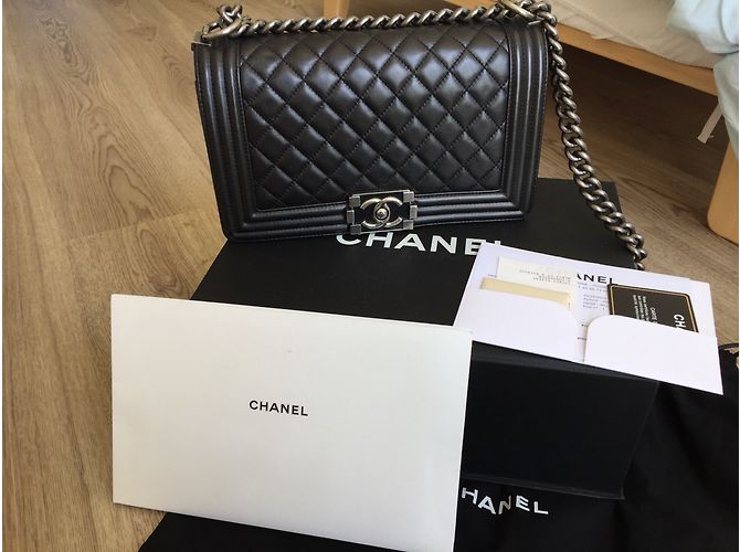 Boy Chanel Handtasche Schwarz - Ansicht 4