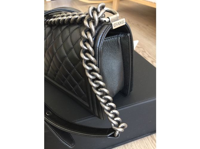 Boy Chanel Handtasche Schwarz - Ansicht 8