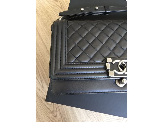 Boy Chanel Handtasche Schwarz - Ansicht 9