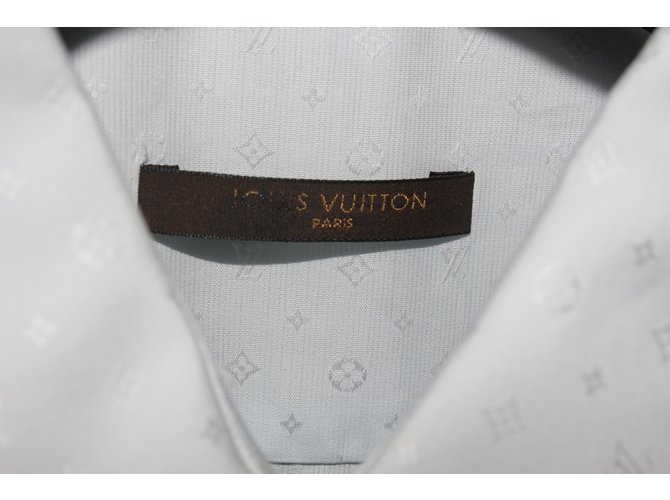Louis Vuitton Monogramm-Shirt Blau - Ansicht 3