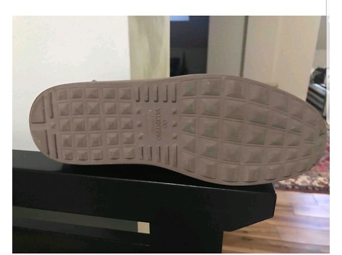 Sneakers Valentino Pelle Oro 40 D'oro - vista 3