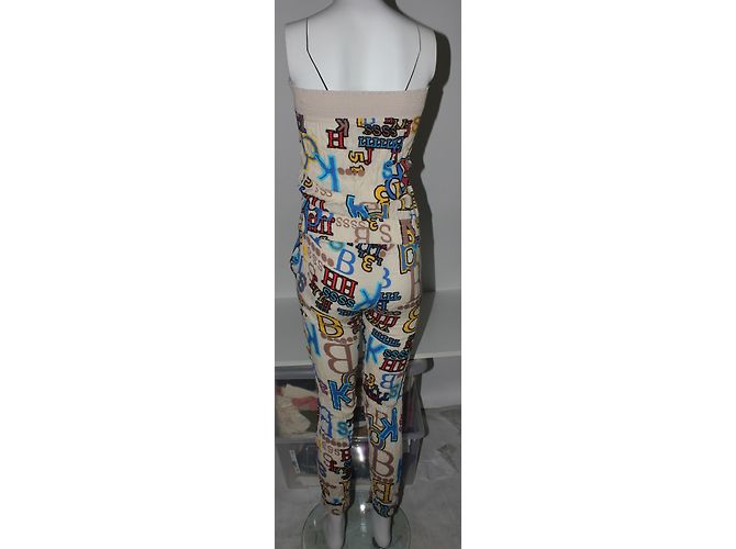 Autre Marque Bodyform strapless jumpsuit viscose size 38 Multiple colors - view 3