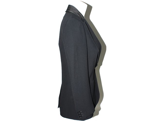 Louis Vuitton Giacca Blazer Uniforme Nera Nero - vista 2