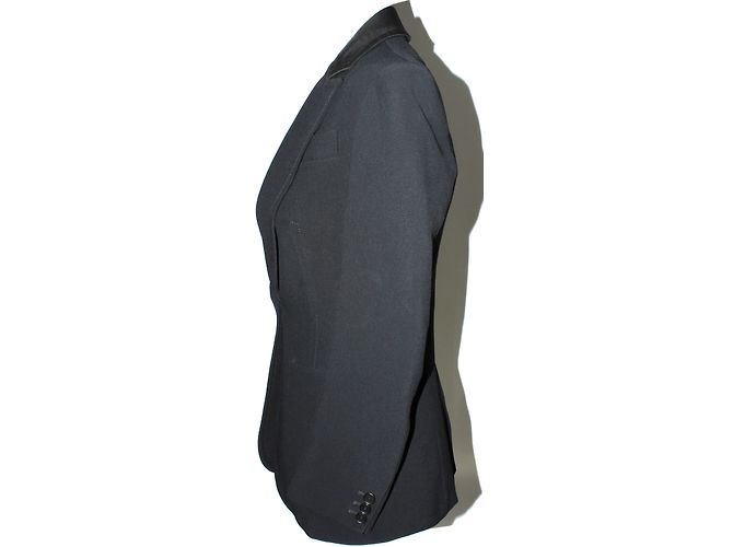 Louis Vuitton Giacca Blazer Uniforme Nera Nero - vista 4