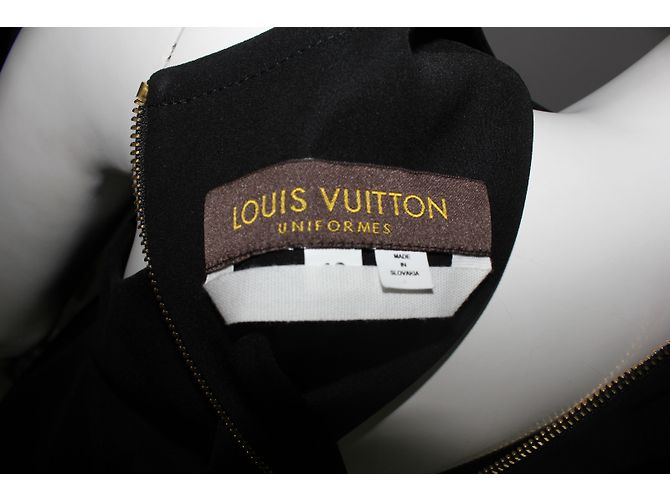 Louis Vuitton Uniform Kleid schwarz Polyester - Ansicht 5