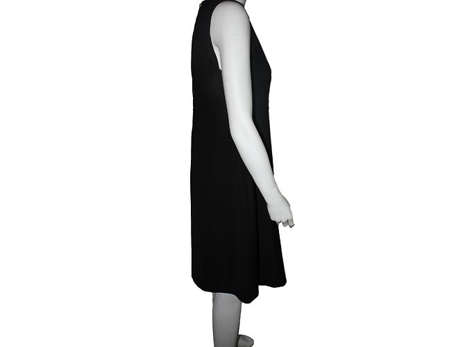 Louis Vuitton Uniform Kleid schwarz Polyester - Ansicht 2