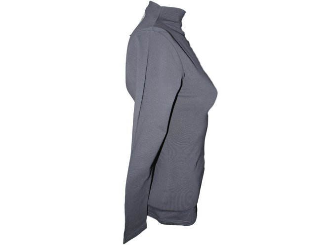 Top Louis Vuitton Uniforme gris algodón y elastano S - vista 2