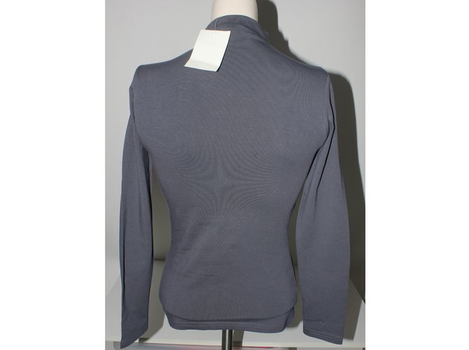 Top Louis Vuitton Uniforme gris algodón y elastano S - vista 3