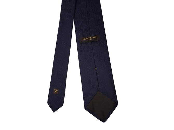 Louis Vuitton Tie Blue - view 2