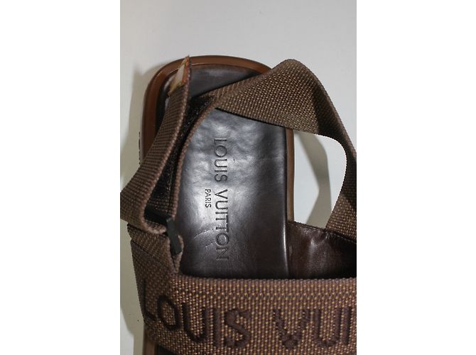 Louis Vuitton Sandals Brown - view 4