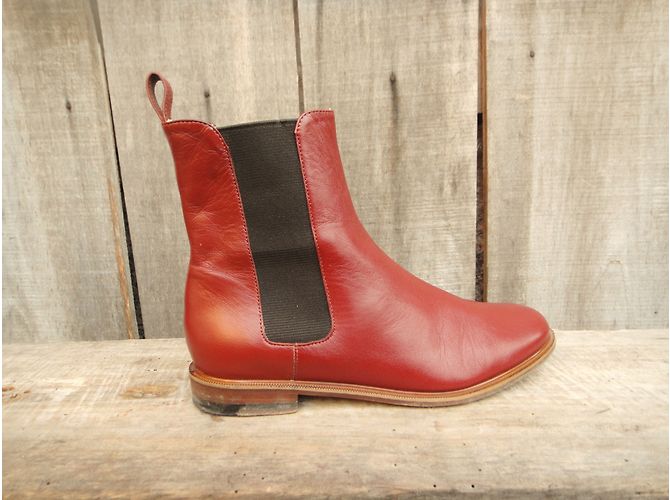 Robert Clergerie Chelsea Boots Lammleder Caramel Karamell - Ansicht 4