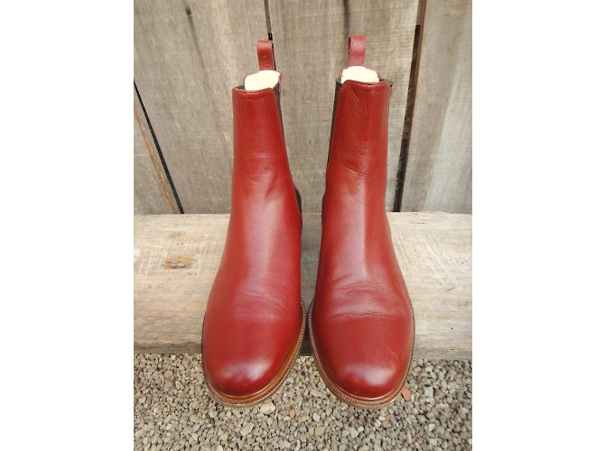 Robert Clergerie Chelsea Boots Lammleder Caramel Karamell - Ansicht 6