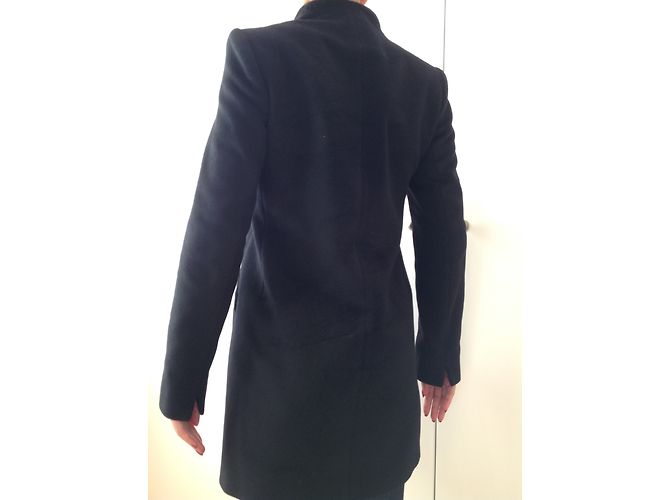 Abrigo Blumarine Negro de Madera - vista 4