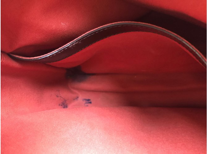 Louis Vuitton Borsa messenger Naviglio Marrone - vista 8