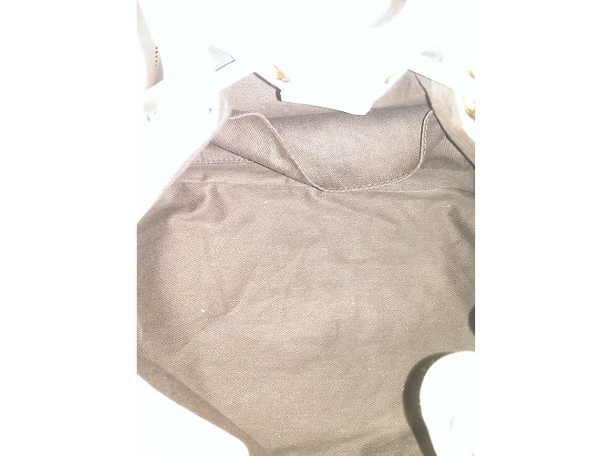 Borsa a mano in pelle Paul & Joe Taupe - vista 14
